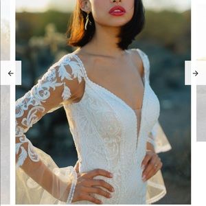 *✨BRAND NEW, WILDERLY WEDDING DRESS✨ *